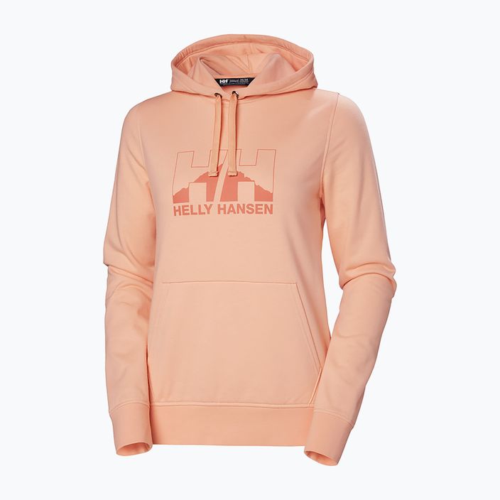 Damen-Trekking-Sweatshirt Helly Hansen Nord Graphic Pullover Hoodie orange 62981_058 8