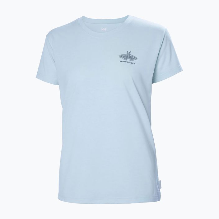 Damen-Trekking-T-Shirt Helly Hansen Skog Recycled Graphic blau 63083_513 5
