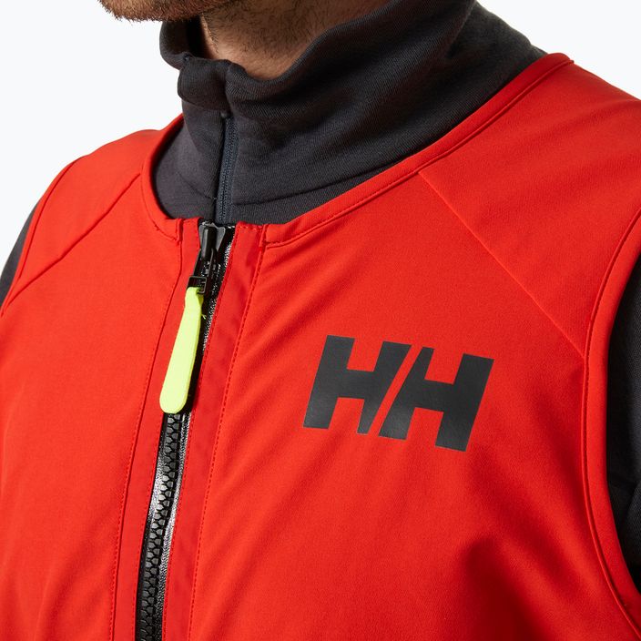 Herren Segelhose Helly Hansen Aegir Race Salopette 2.0 alert rot 3