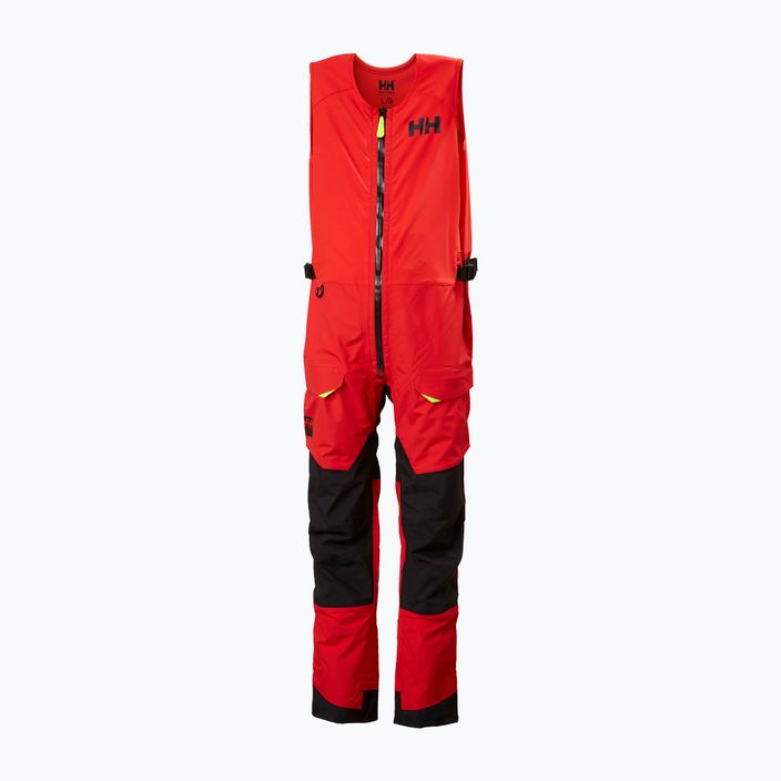 Herren Segelhose Helly Hansen Aegir Race Salopette 2.0 alert rot 7