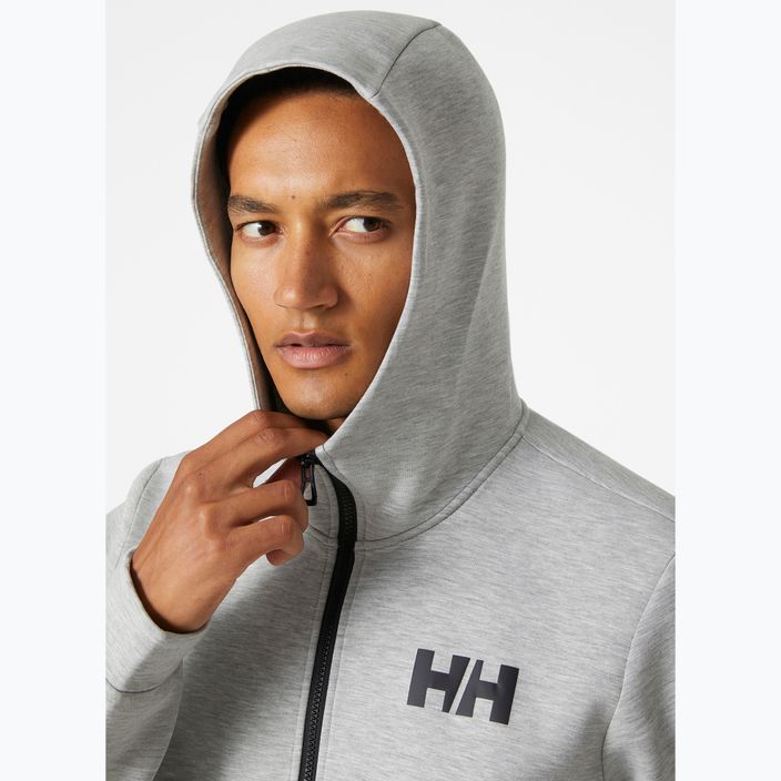 Segler Sweatshirt Hoodie Herren Helly Hansen HP Ocean 2.0 grey/melange 3