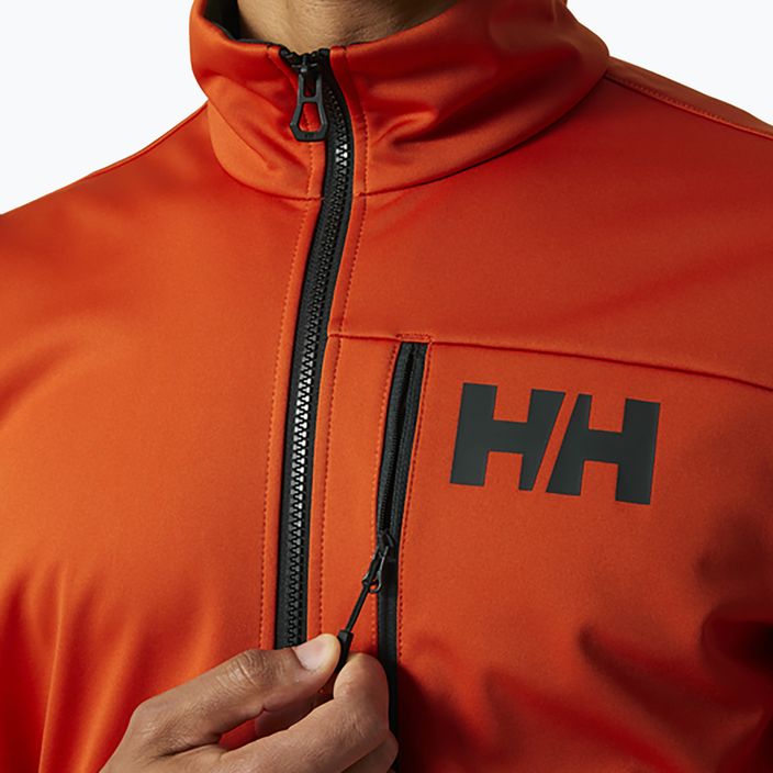 Helly Hansen Herren HP Windproof Fleece Segel Sweatshirt orange 34288_300 4