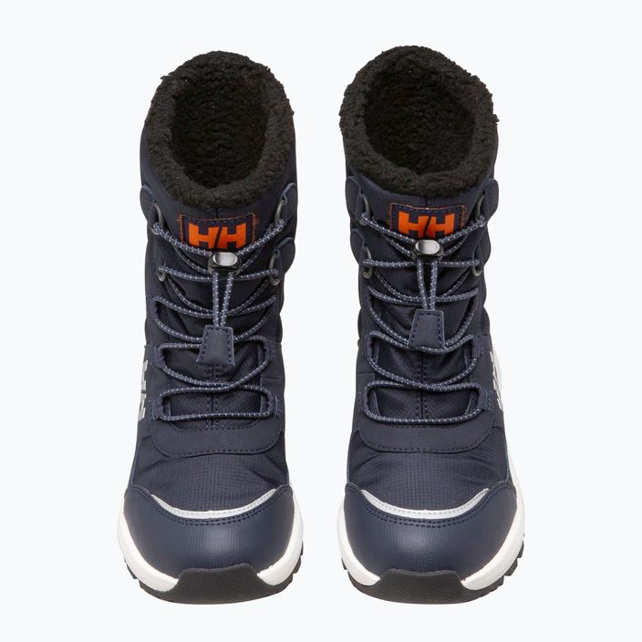 Helly Hansen JK Silverton Boot HT navy/off white Schneestiefel für Kinder 12