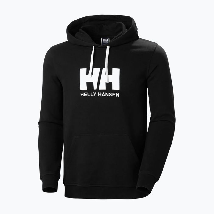 Herren Helly Hansen HH Logo Hoodie schwarz 5