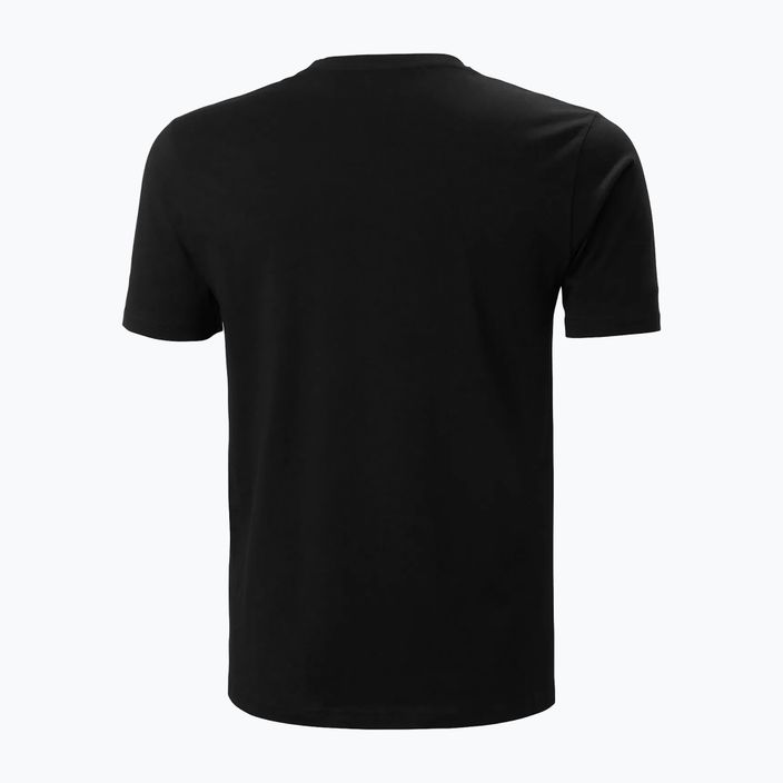 Herren Helly Hansen HH Logo-T-Shirt schwarz 5