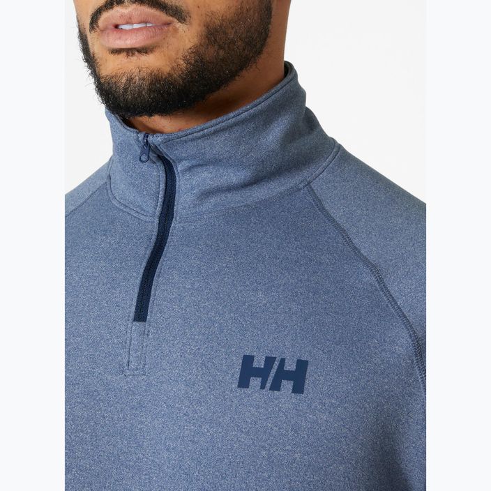 Helly Hansen Herren-Trekking-Sweatshirt Verglas 1/2 Zip Ozean 3