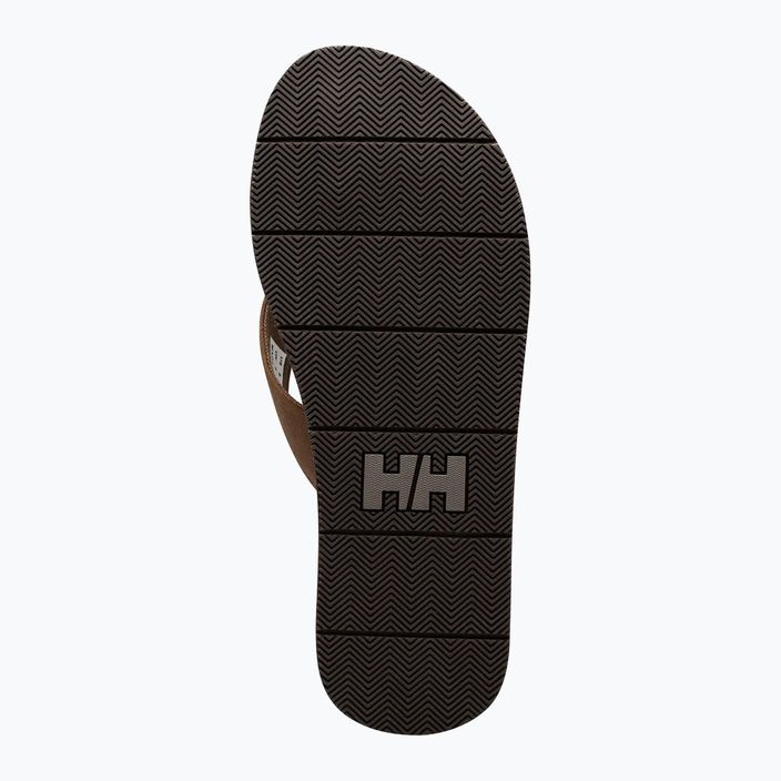 Herren Helly Hansen Seasand 2 Leder Sandalen Honig Weizen Flip Flops 12