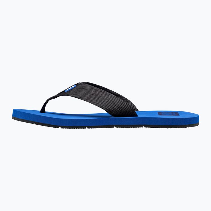 Herren Helly Hansen Logo Sandalen 2 Ebenholz/Kobalt Flip Flops 10