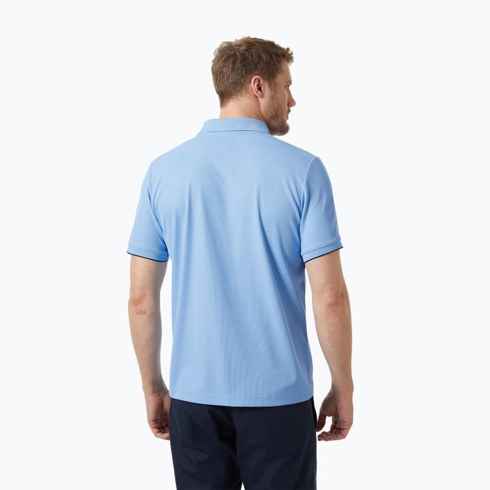 Herren Helly Hansen Ocean Polo Shirt hellblau 2