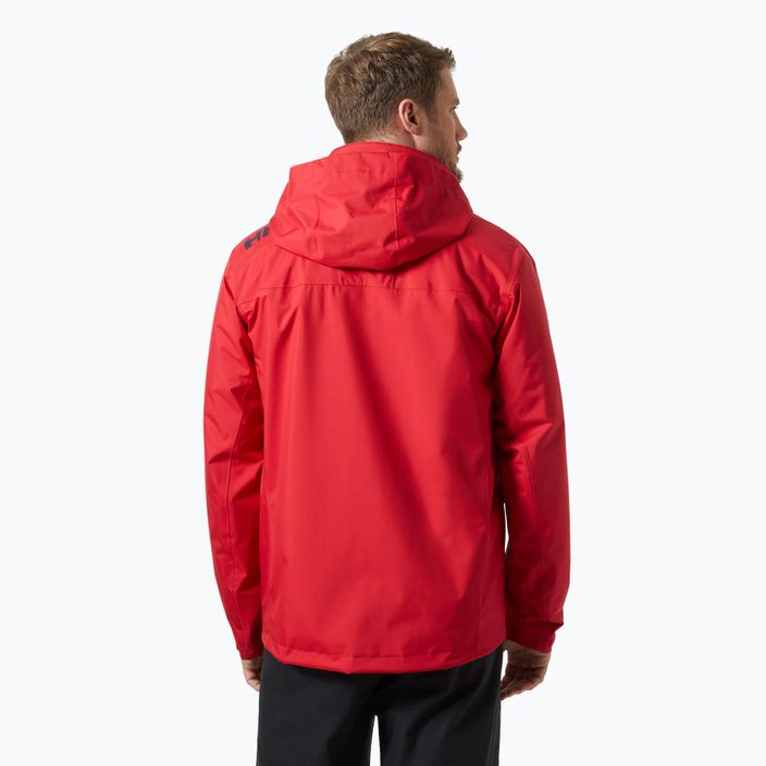 Herren Segeljacke Helly Hansen Crew Hooded Midlayer 2 rot 2