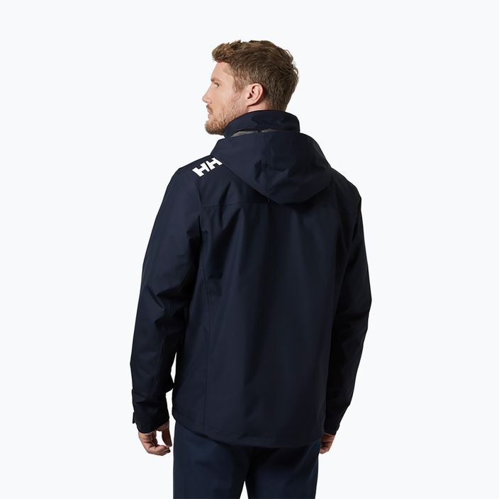 Herren Segeljacke Helly Hansen Crew Hooded Midlayer 2 navy 2