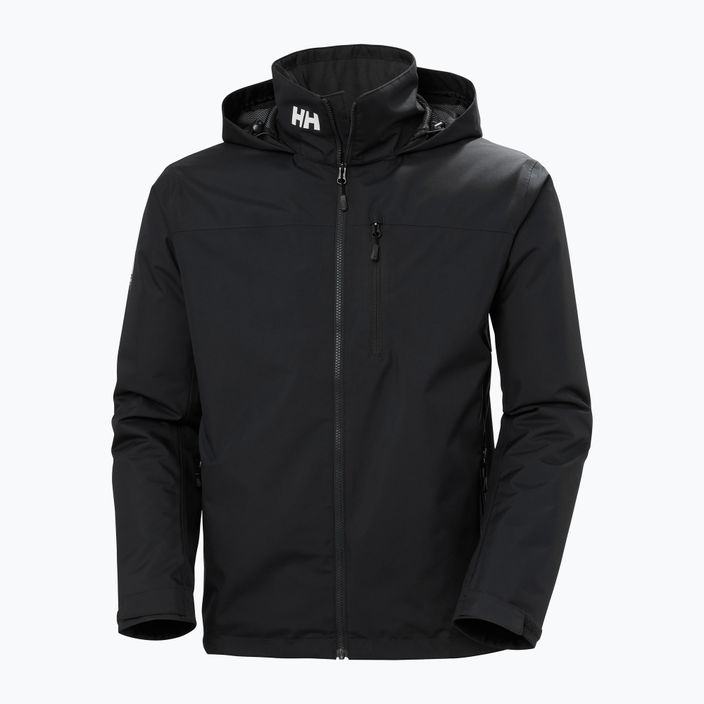 Herren Segeljacke Helly Hansen Crew Hooded Midlayer 2 schwarz 7