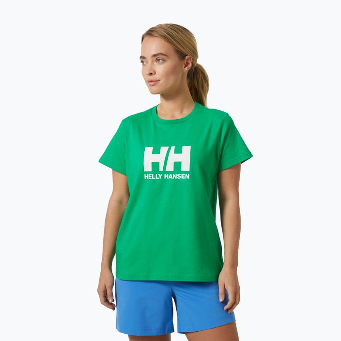 Helly Hansen Damen-T-Shirt Logo 2.0 hellgrün