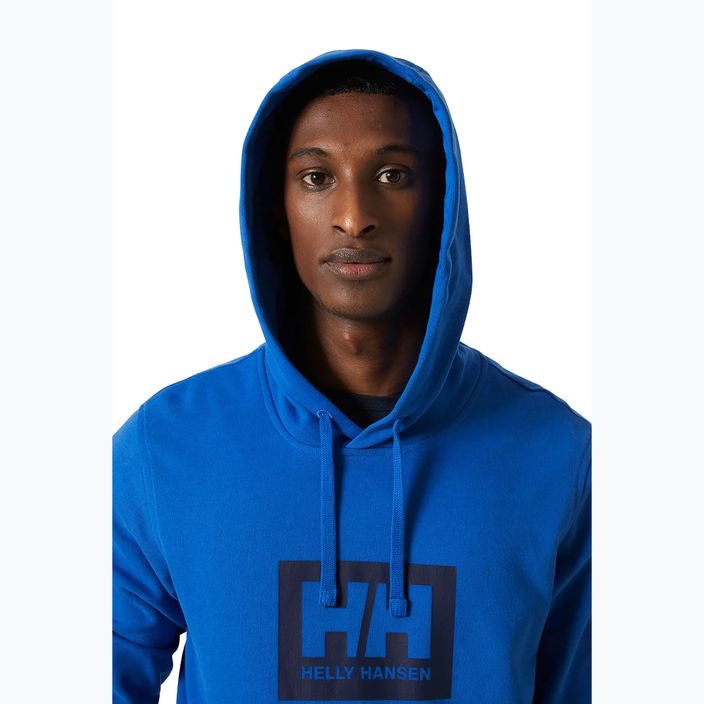 Herren Hoodie Sweatshirt Helly Hansen Hh Box cobalt 2.0 3