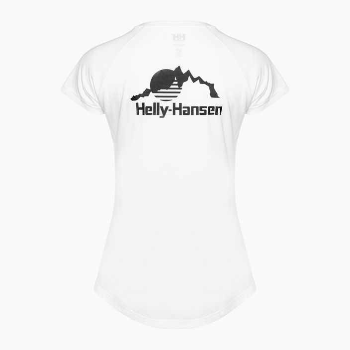 Helly Hansen Nord Graphic Drop weißes Damen-T-Shirt 2