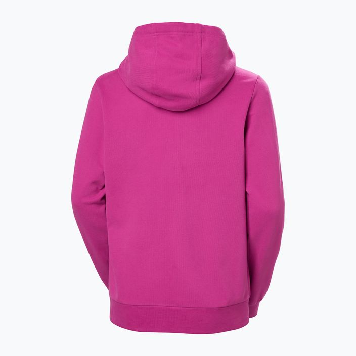 Damen Helly Hansen HH Logo Full Zip Hoodie 2.0 magenta 2.0 6