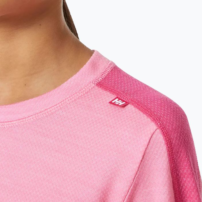 Helly Hansen JR Lifa Merino Midweight zuckerrosa Kinder Thermo-Unterwäsche-Set 3