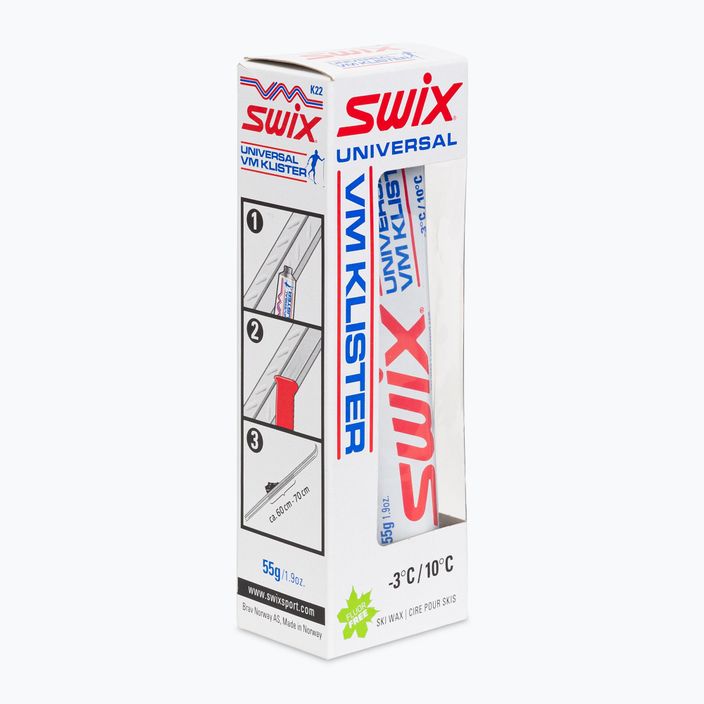 Swix Uni VM Klister Skilanglauffett -3C bis 10C K22
