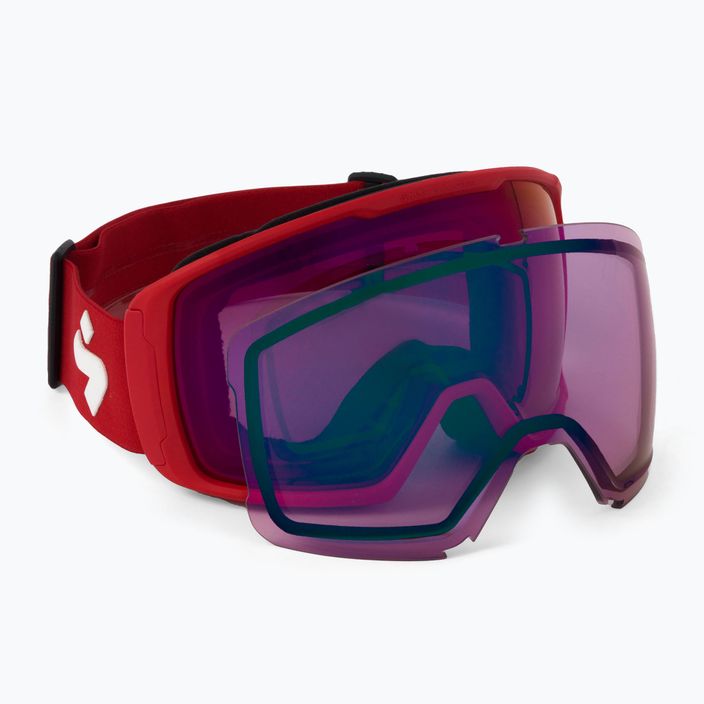 Sweet Protection Clockwork WC MAX RIG Reflect BLI Skibrille rot 852066