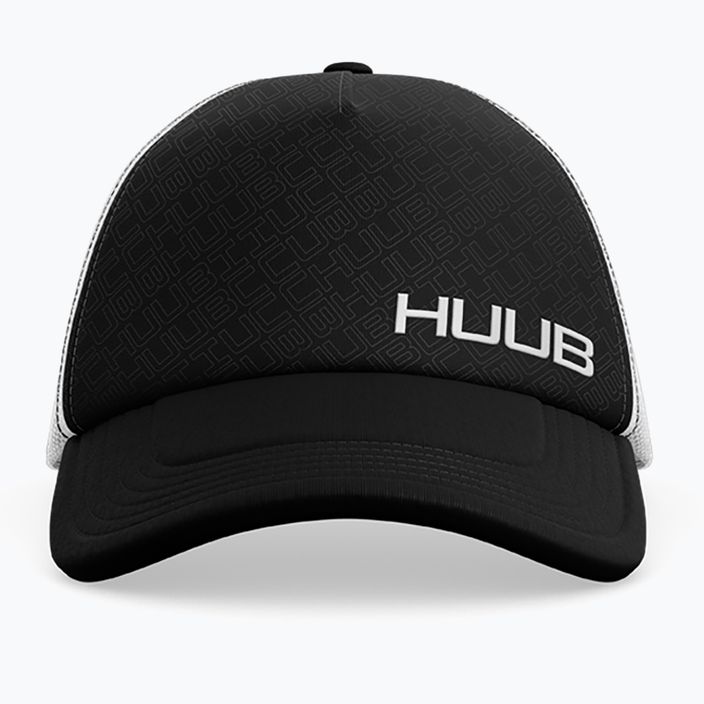 Mütze HUUB Running Baseball schwarz-weiß A2-RBC 6