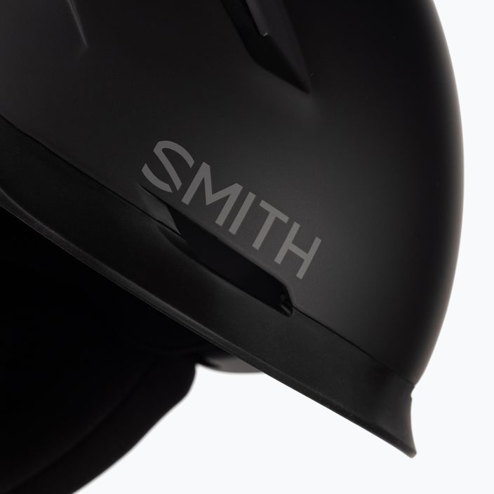 Skihelm Smith Level schwarz E629 6