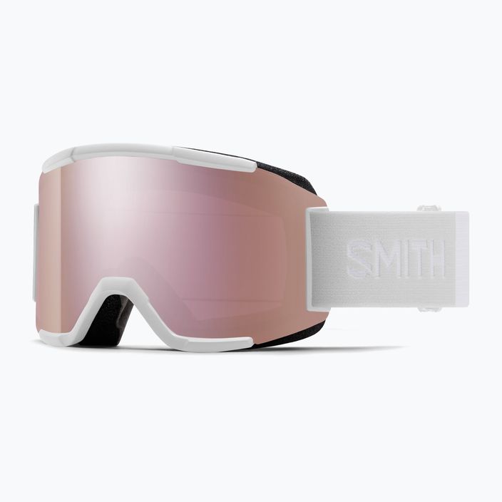 Skibrille Smith Squad white vapor/chromapop photochromic rose flash M668 6