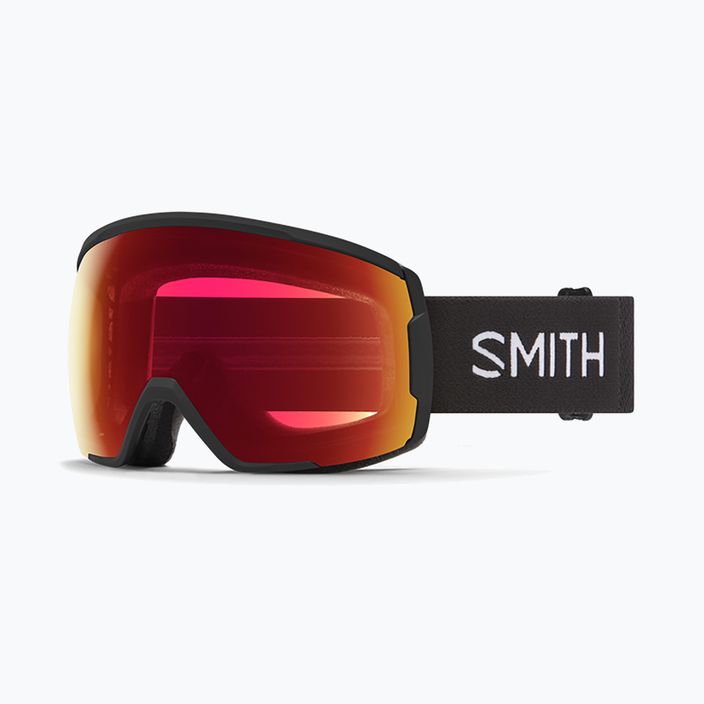 Skibrille Smith Proxy black/chromapop photochromic red mirror M741 6