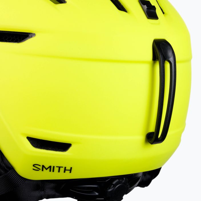 Smith Mission Skihelm gelb E0069609K5155 7