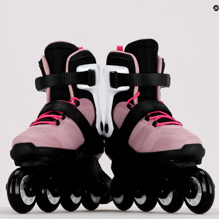 Rollerblade Microblade Kinder Rollschuhe rosa und weiß 07221900 T93 11