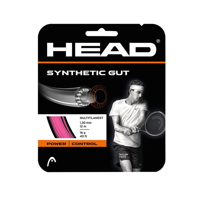 HEAD Synthetischer Darm Tennissaite rosa 281111 2
