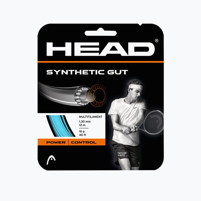 HEAD Synthetischer Darm Tennissaite blau 281111