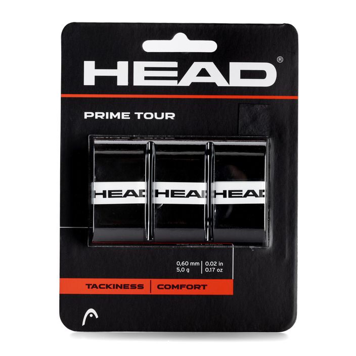 HEAD Prime Tour Tennisschlägerhüllen 3 Stück schwarz 285621 2