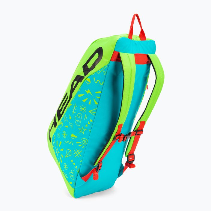 HEAD Junior Combi Novak Tennistasche für Kinder blau-grün 283672 4