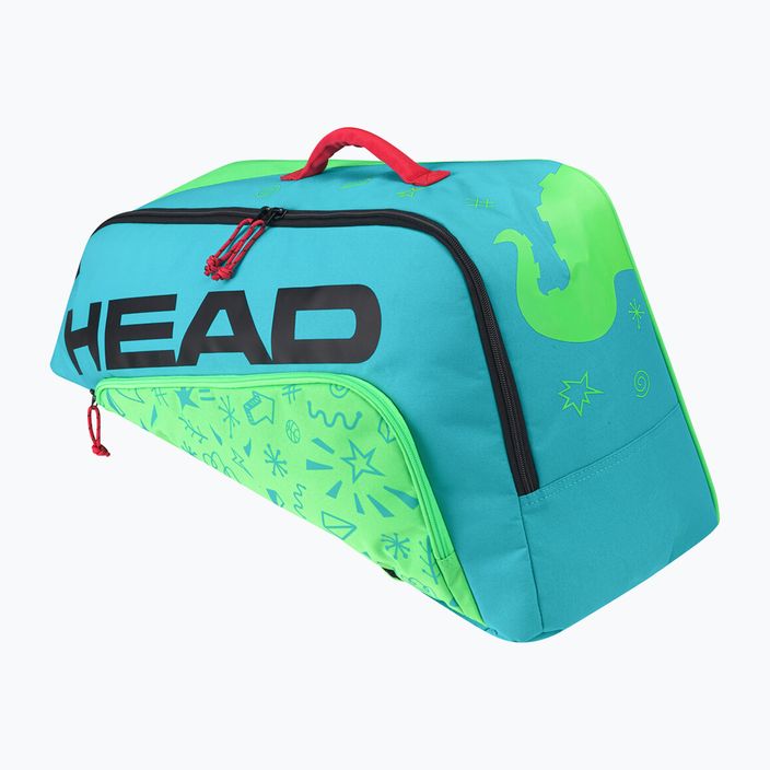 HEAD Junior Combi Novak Tennistasche für Kinder blau-grün 283672 7