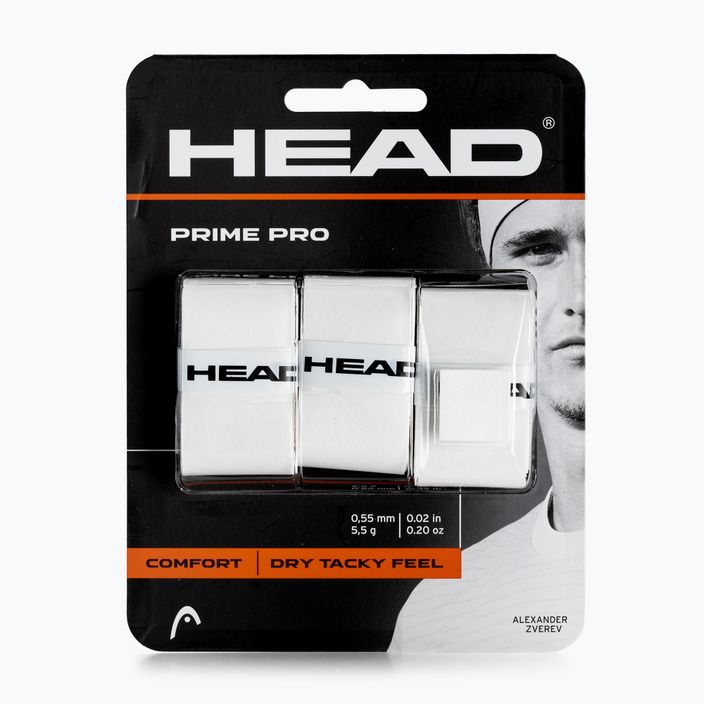 HEAD Prime Pro Tennisschlägerhüllen 3 Stück weiß 285319 2