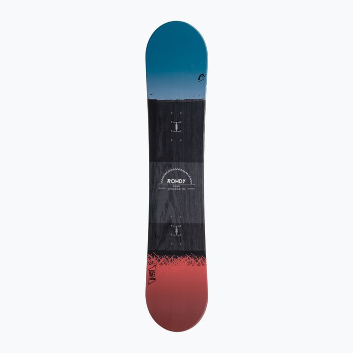 Kinder Snowboard HEAD Rowdy blau-rot 336620 3
