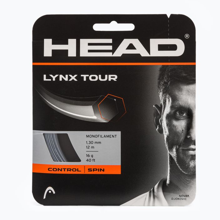 HEAD Lynx Tour Tennissaite 12 m grau 281790