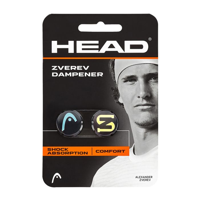 HEAD Zverev Dämpfer 2tlg. blau/gelb 285120 2