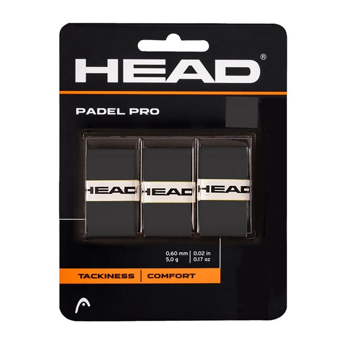 HEAD Padel Pro Schlägerhüllen 3 Stück schwarz 285111 2