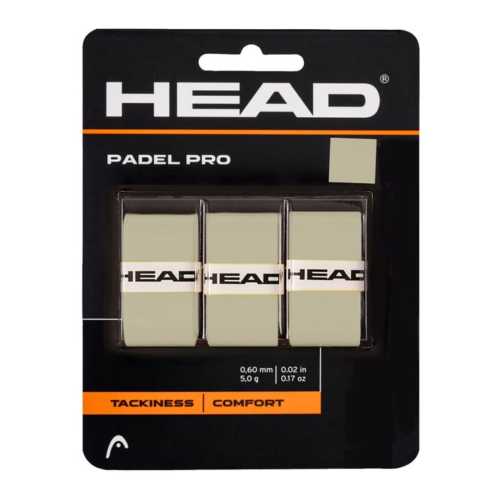 HEAD Padel Pro Schlägerhüllen 3 Stk. gelb 2