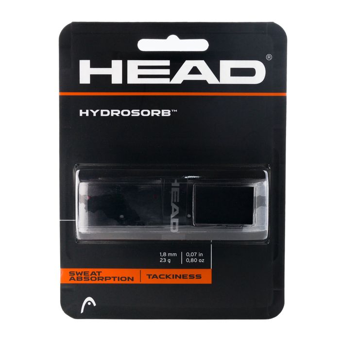 HEAD Hydrosorb Grip Tennisschlägerbandage schwarz/rot 285014 2