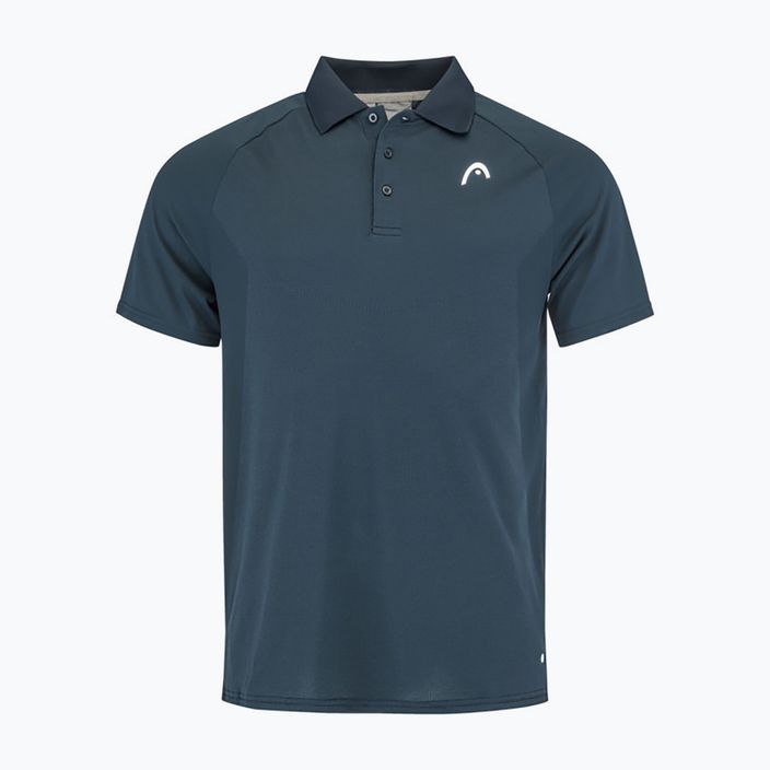 Herren HEAD Performance Polo-Tennisshirt, navy blau 811403NV 6