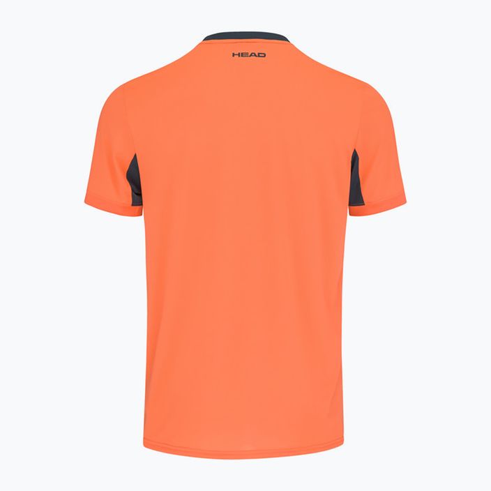 HEAD Herren Tennishemd Slice orange 811443FA 2