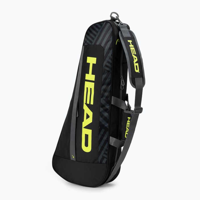 HEAD Base S Tennistasche schwarz/gelb 261423 4