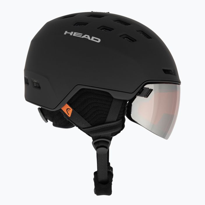 HEAD Radar Skihelm schwarz 4