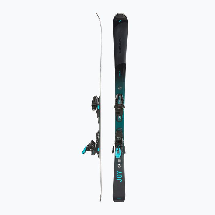Damen Ski Alpin HEAD e-super Joy SW SLR Joy Pro + Joy 11 schwarz/blau 2