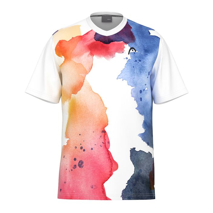 HEAD Herren-Tennisshirt Topspin print vision m/royal 2