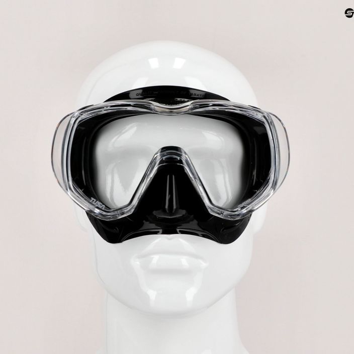 TUSA Tri-Quest Fd Maske Tauchmaske schwarz M-3001 3
