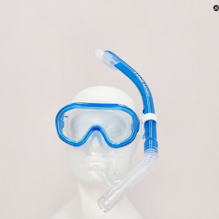 TUSA Tauchset Maske + Schnorchel blau UC-0211PCP 8
