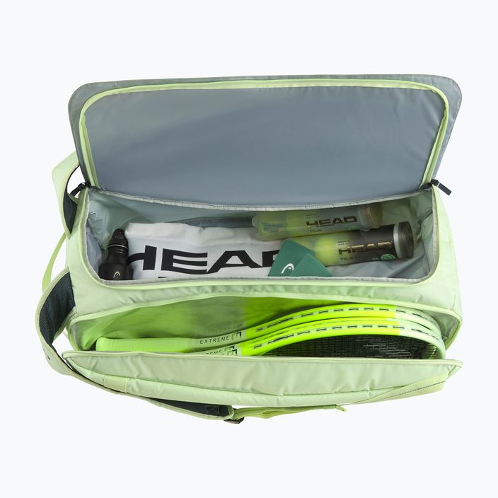 HEAD Pro Duffle Tennistasche L liquid lime/anthrazit 3